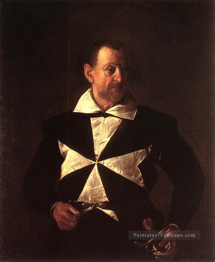 Portrait d’Alof de Wignacourt2 Caravage Peintures à l'huile